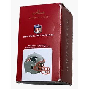 New England Patriots Hallmark Keepsake Christmas Tree Ornament 2020 NFL